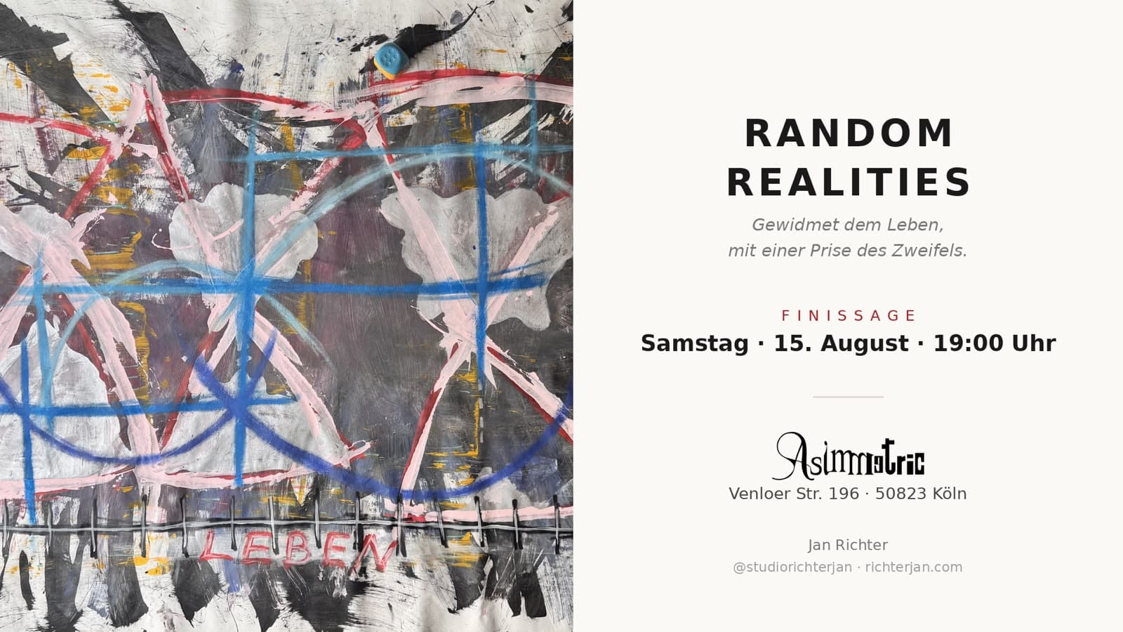 Jan Richter - RANDOM REALITIES 🖤