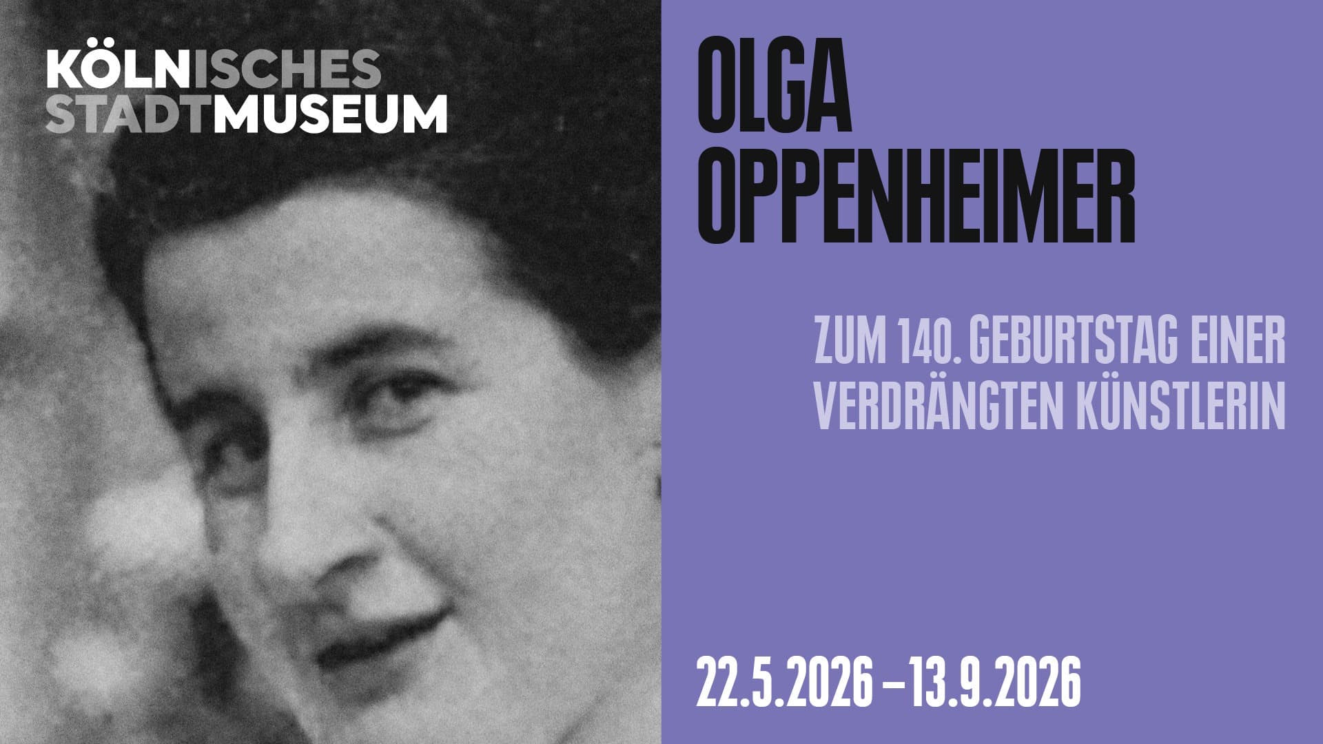 Vortrag & Diskussion: „Nicht länger namenlos. Die Todesopfer der nationalsozialistischen Medizinverbrechen im Rheinland und der Fall Olga Oppenheimer“