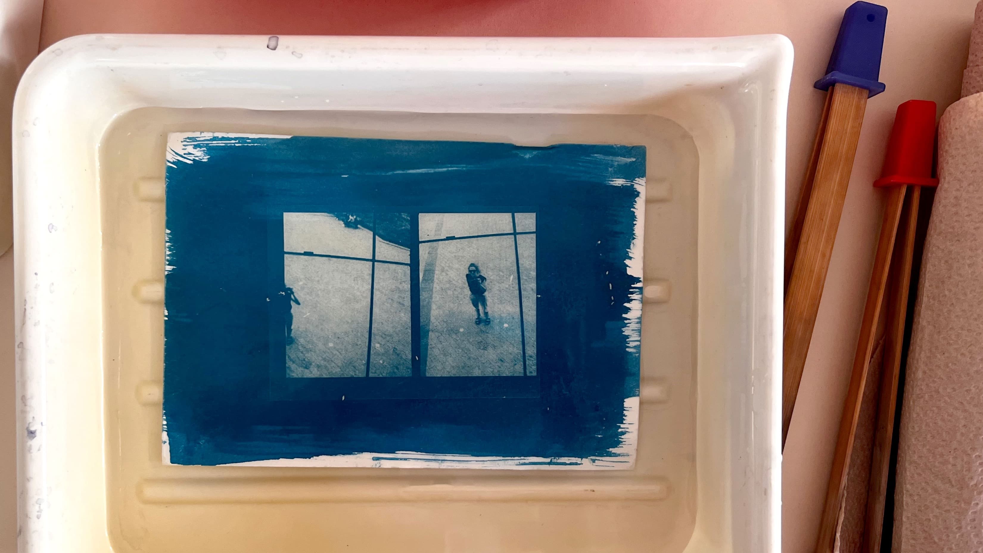 Cyanotypie Workshop · I'M BLUE (DA-BE-DEE)
