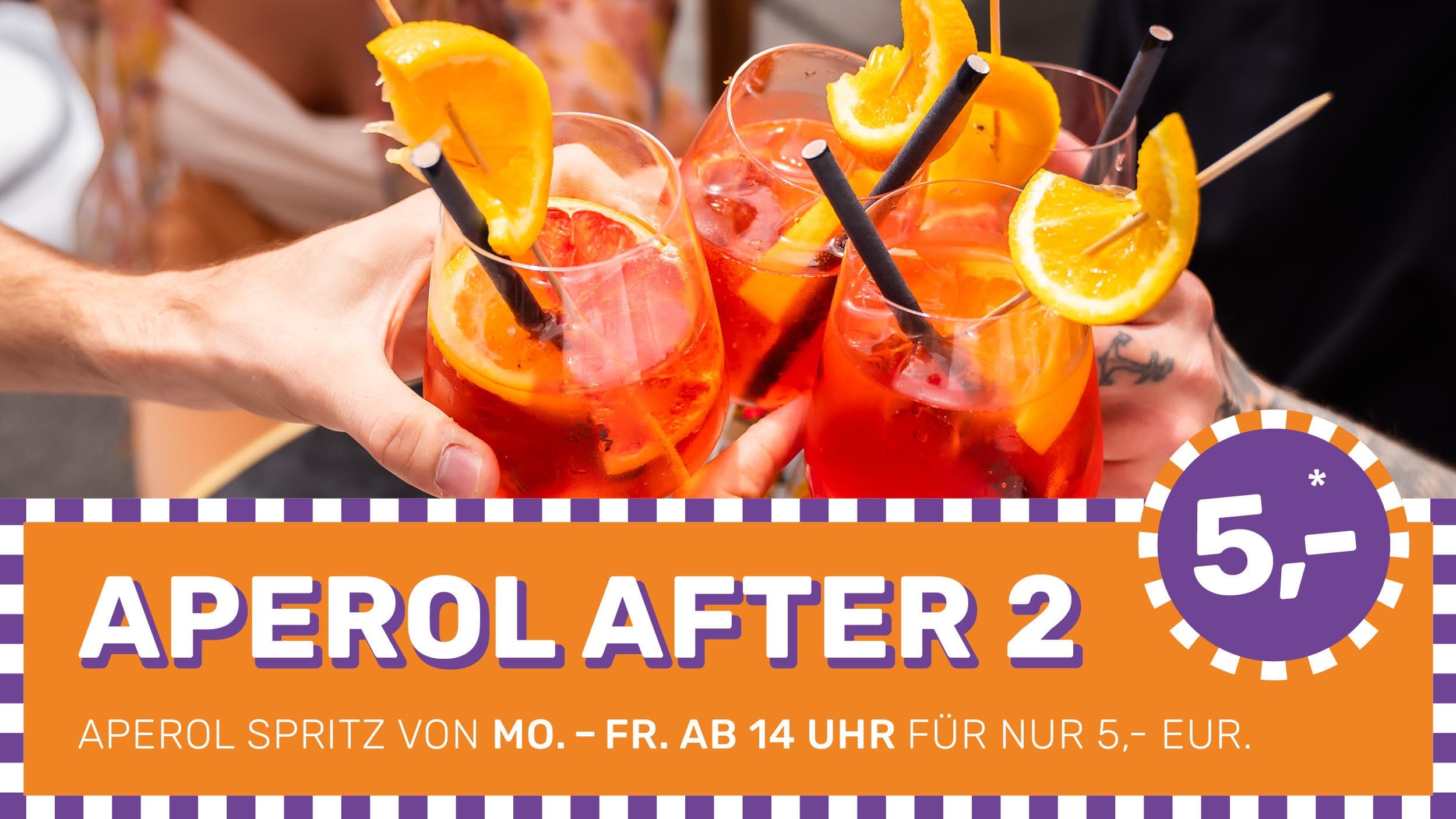 🍹 APEROL AFTER 2 – Aperol Spritz für 5€ im ST. LOUIS Breakfast