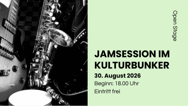 Jamsession im Kulturbunker // OPEN STAGE