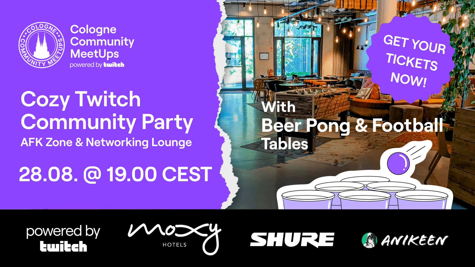 Cozy Twitch Community Party 2026