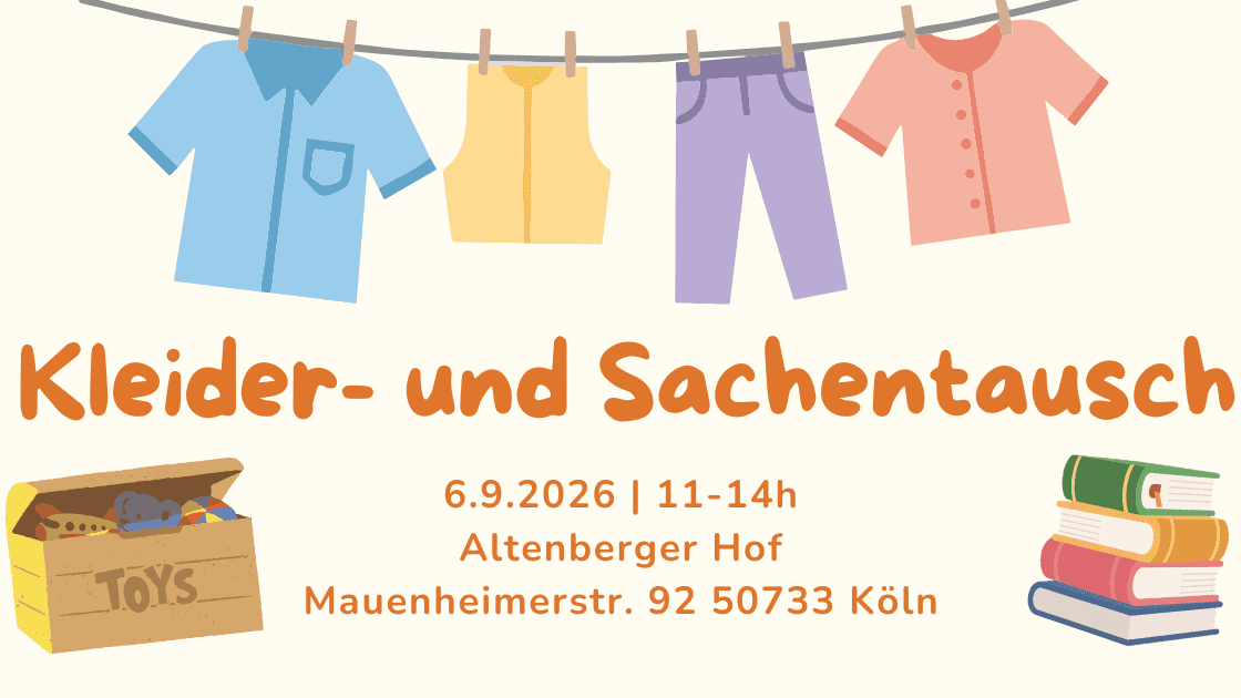 👗✨ Kleider- und Sachentausch: Tauschen statt neu kaufen