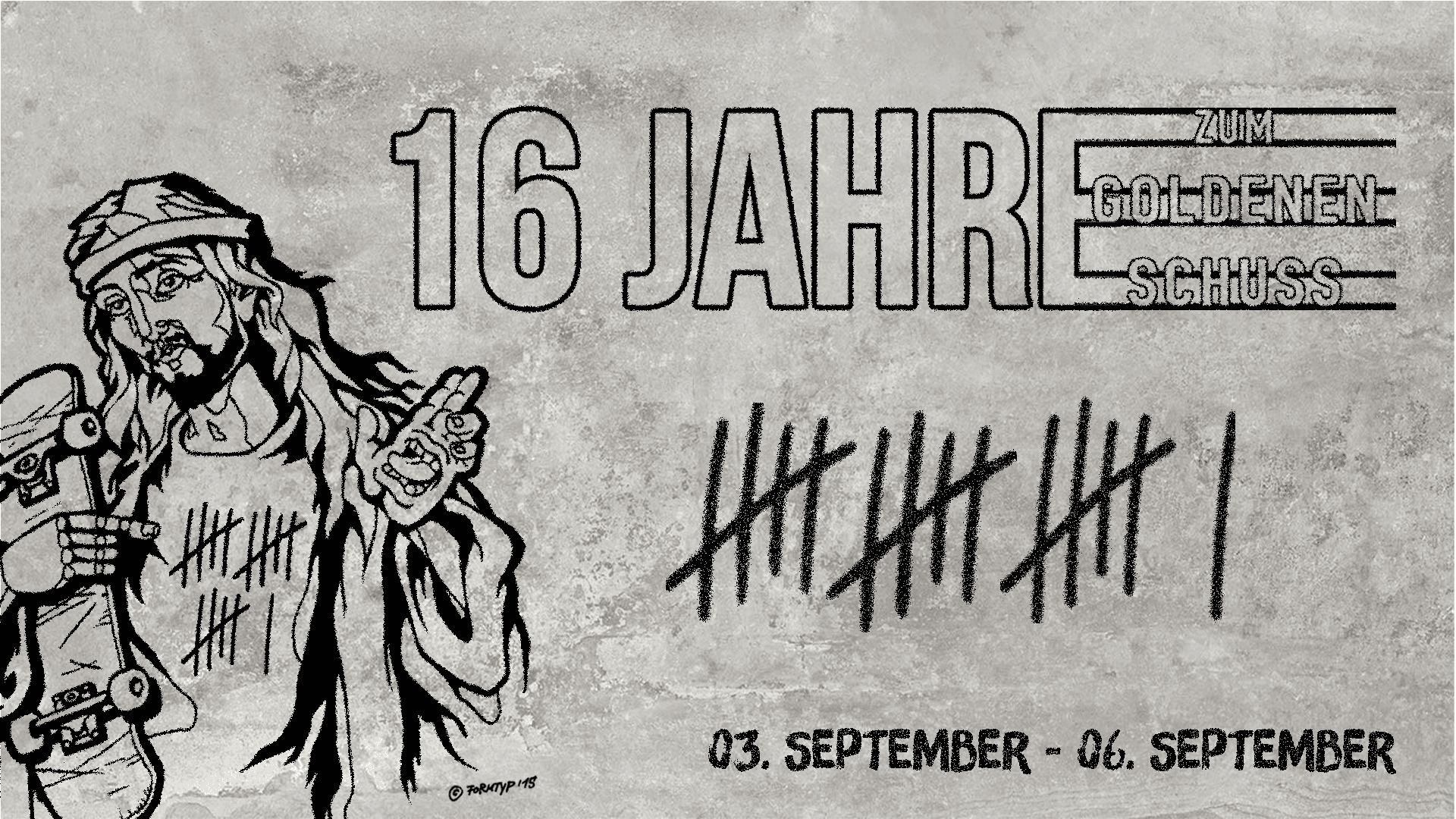 16 Jahre Schuss