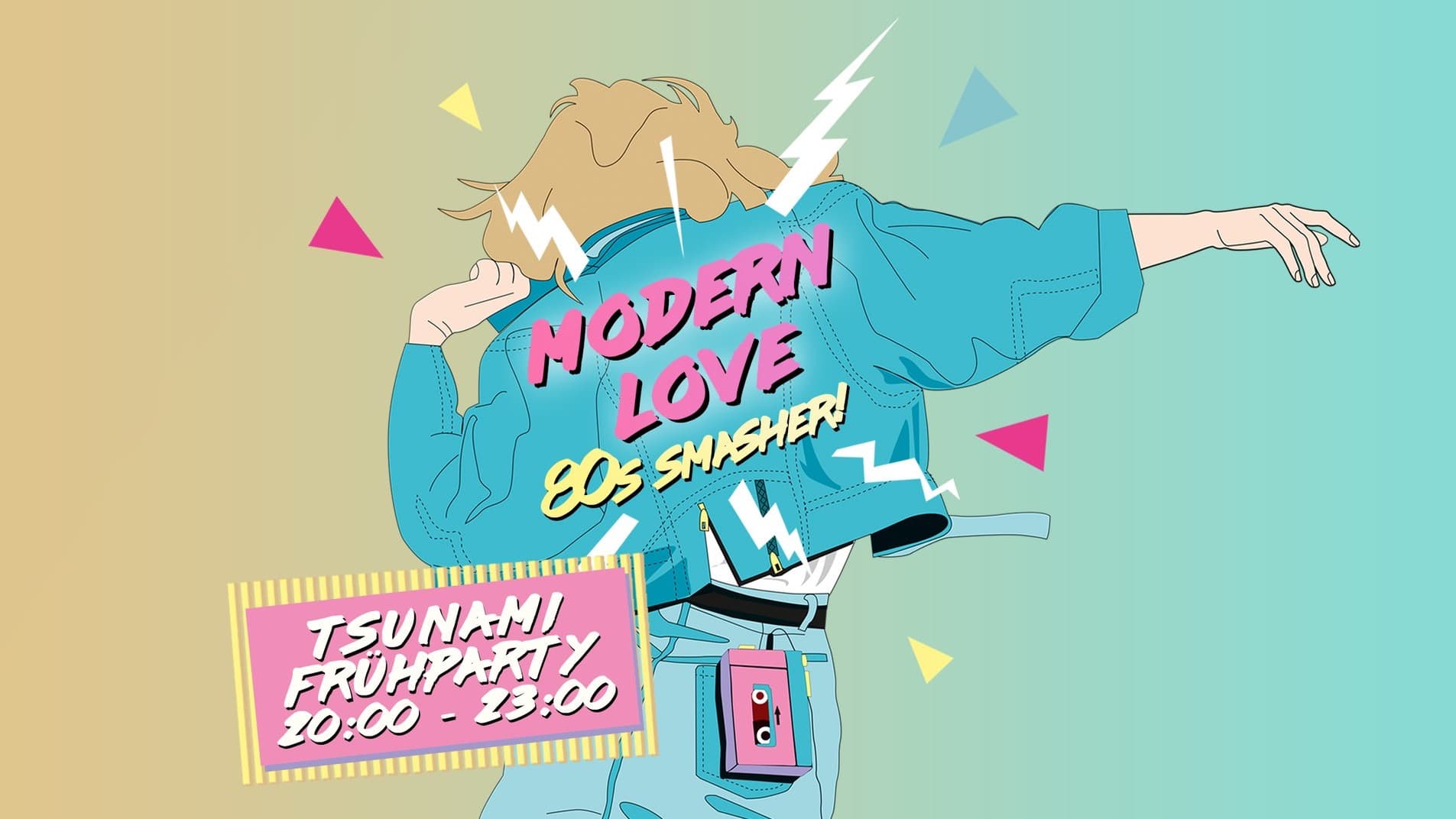 Modern Love Köln - 80s-Frühparty // New Wave, Synth & Pop mit eavo im Tsunami Club