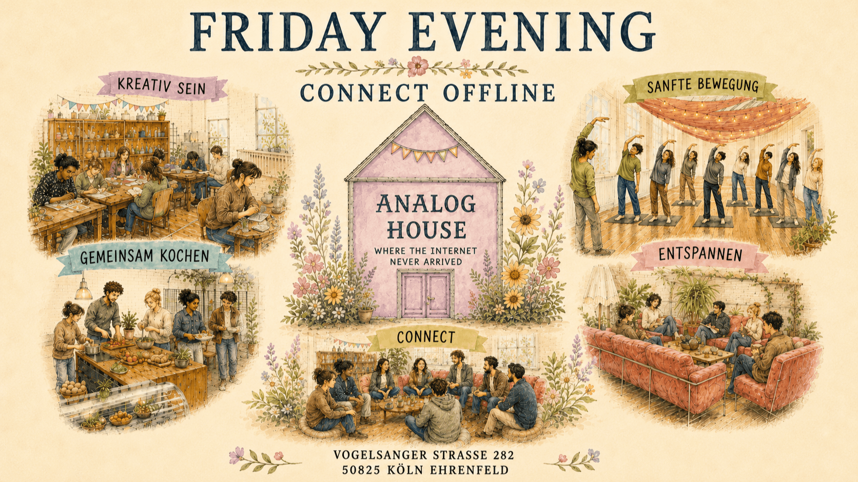 Friday Evening Connect Offline