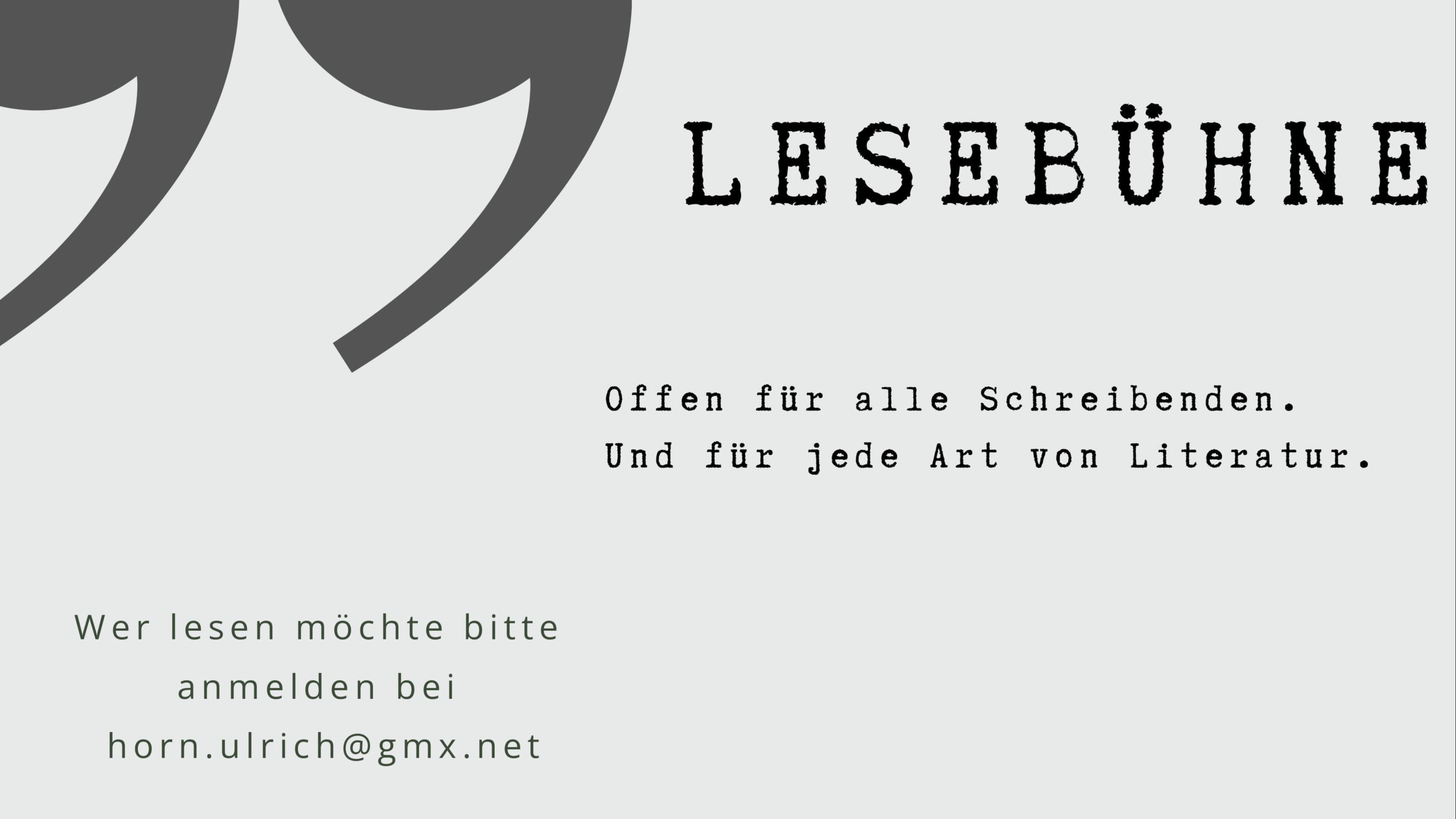 Lesebühne