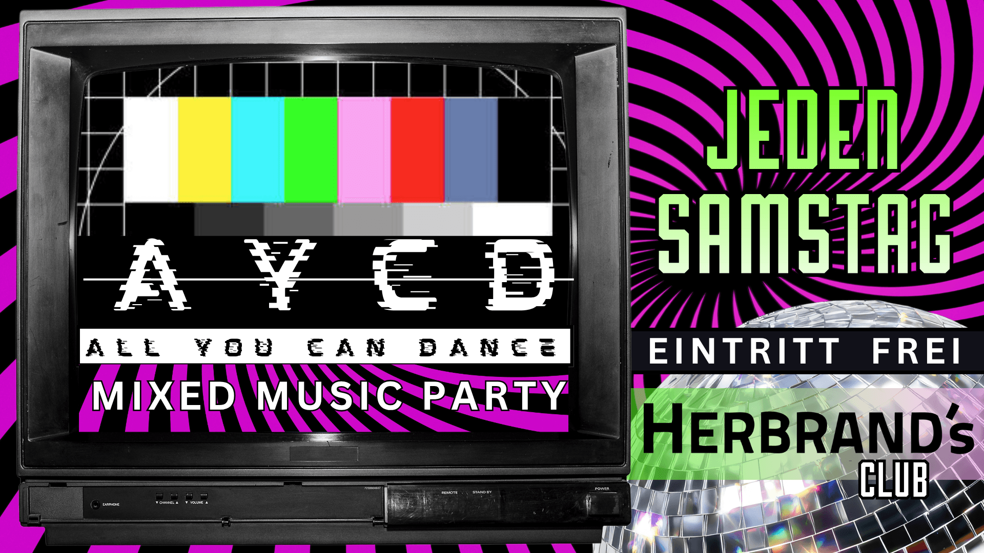 AYCD - MIXED MUSIC PARTY @HERBRAND's CLUB | EINRITT FREI