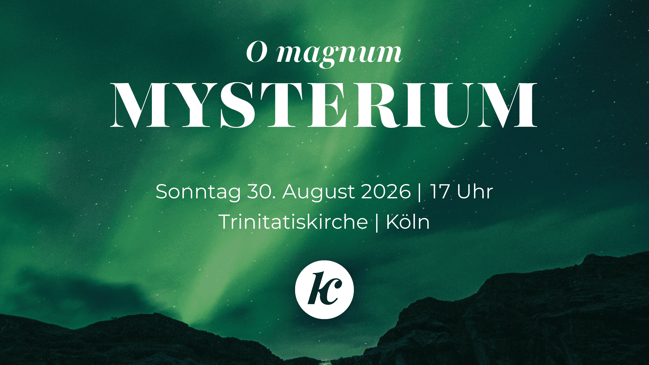 O magnum mysterium – Ein großes Geheimnis