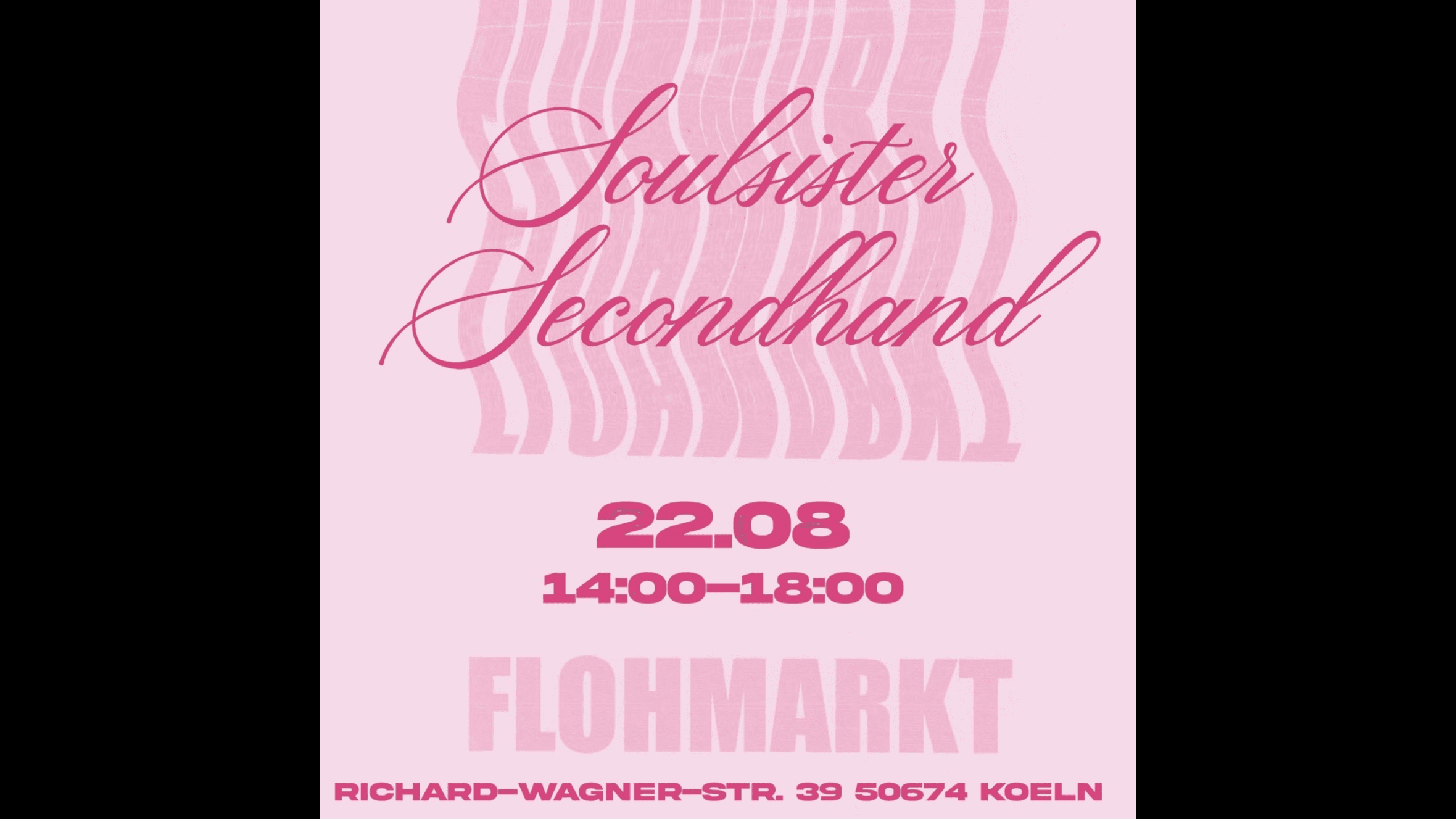Soulsisters Flohmarkt 22.08.