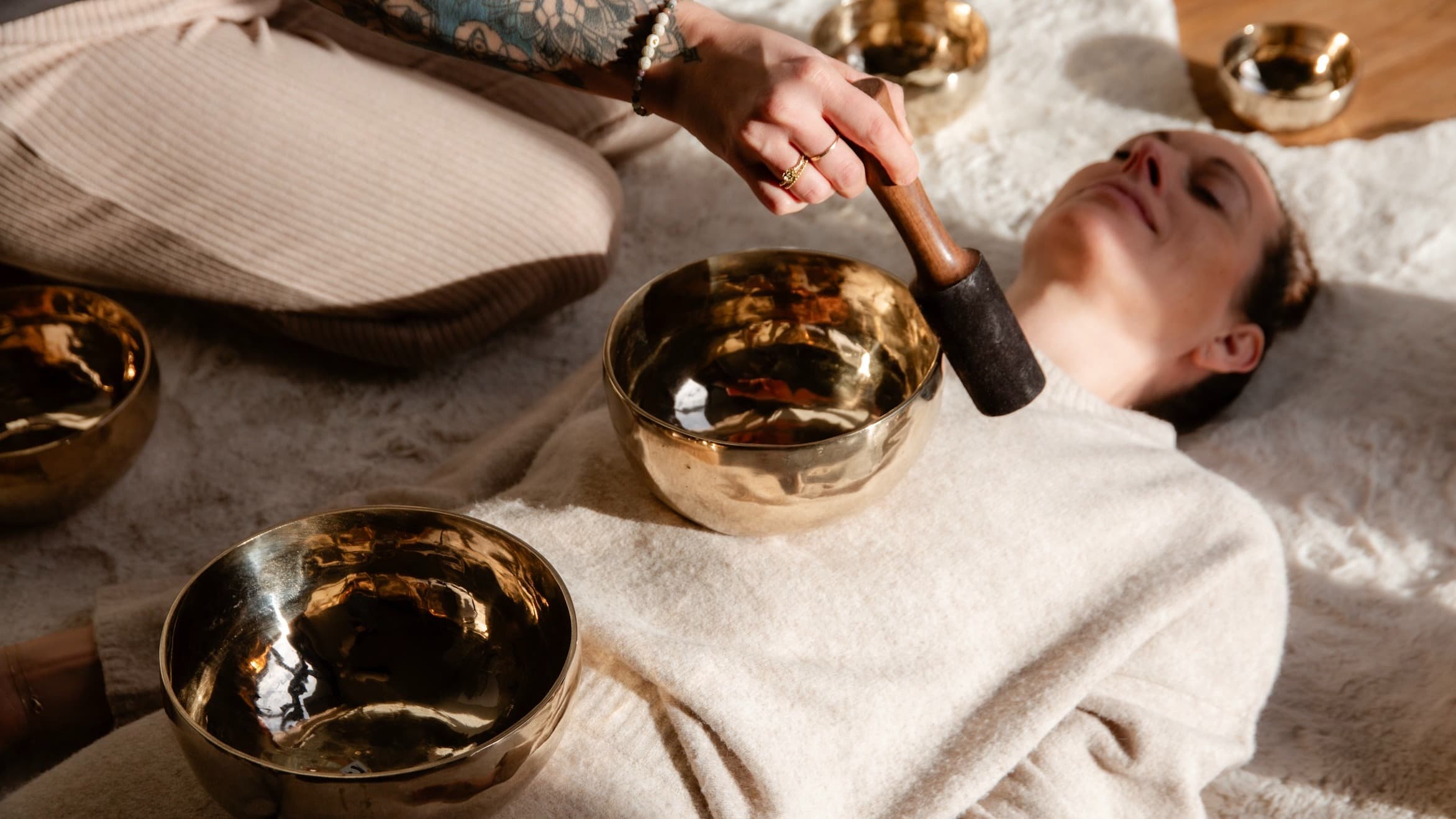 Klangschalenmassage - Allein oder zu zweit