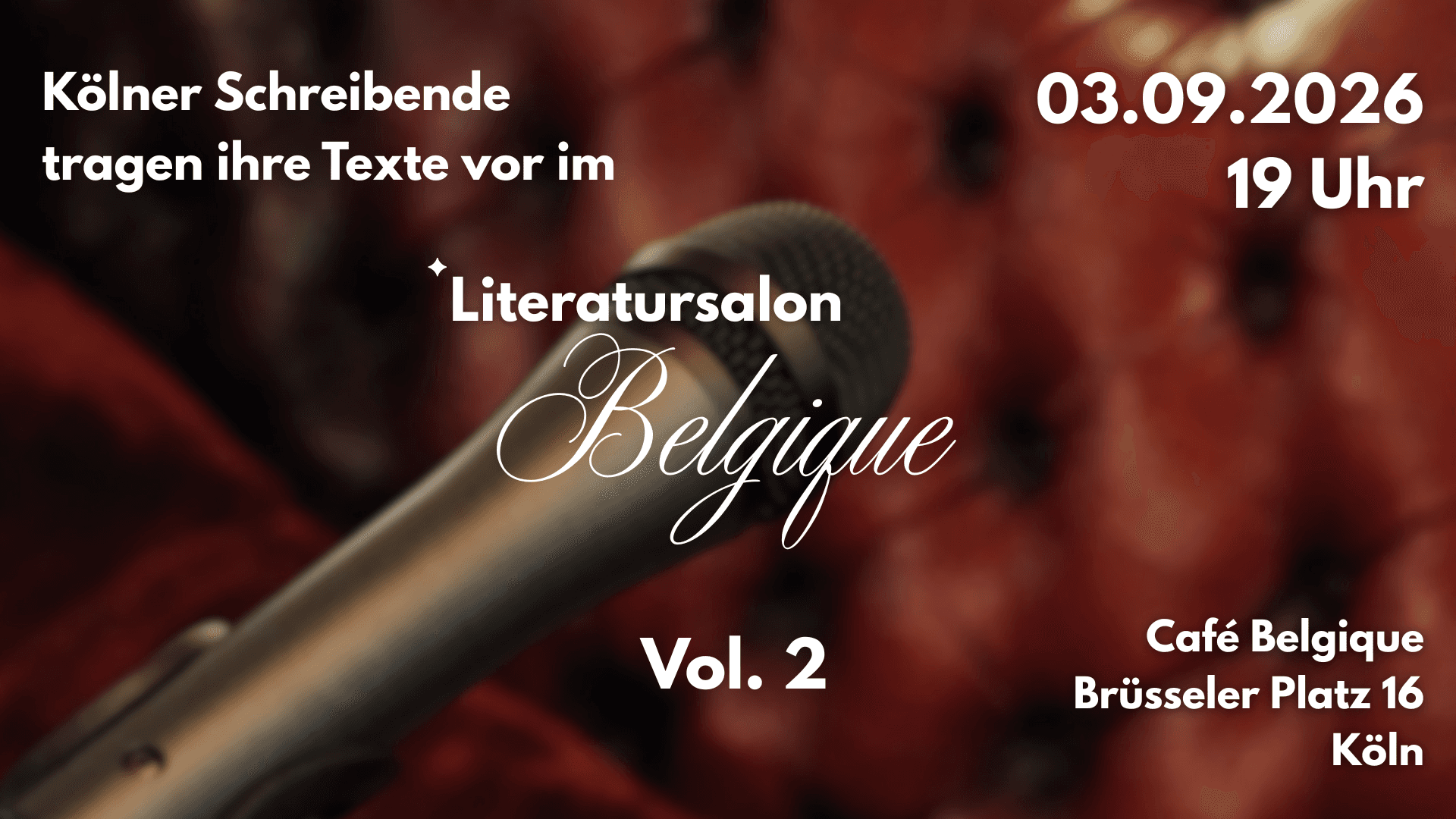 Literatursalon Belgique Vol. 2