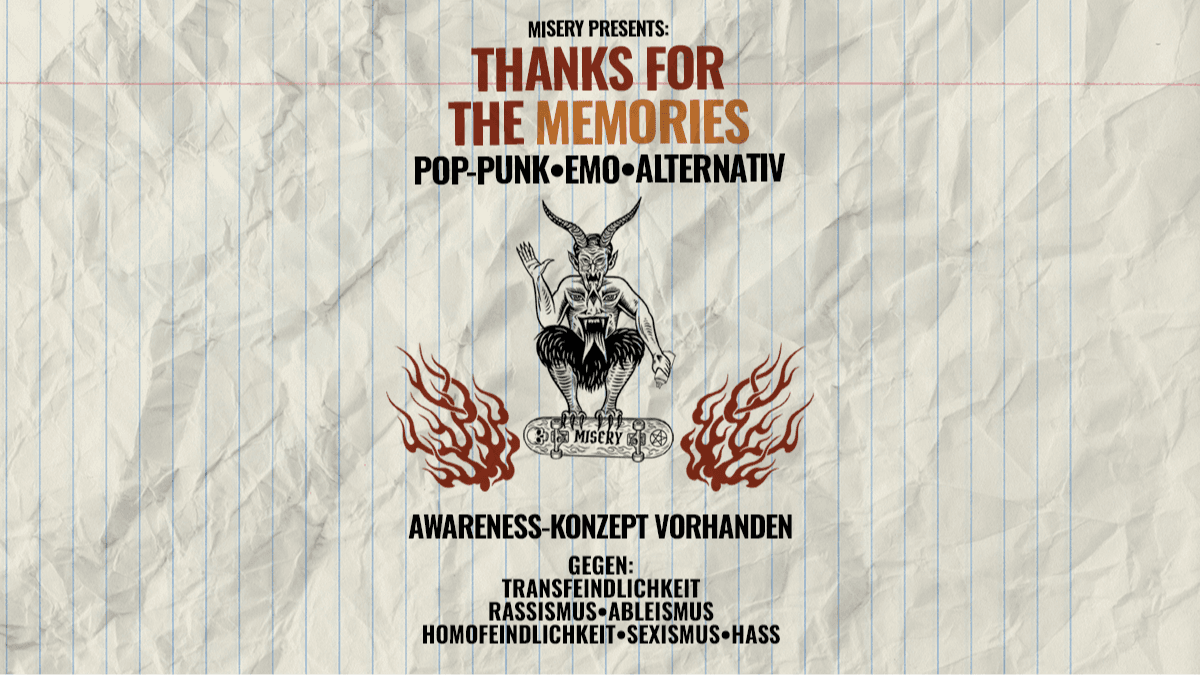 Thanks for the Memories - Party - By Misery