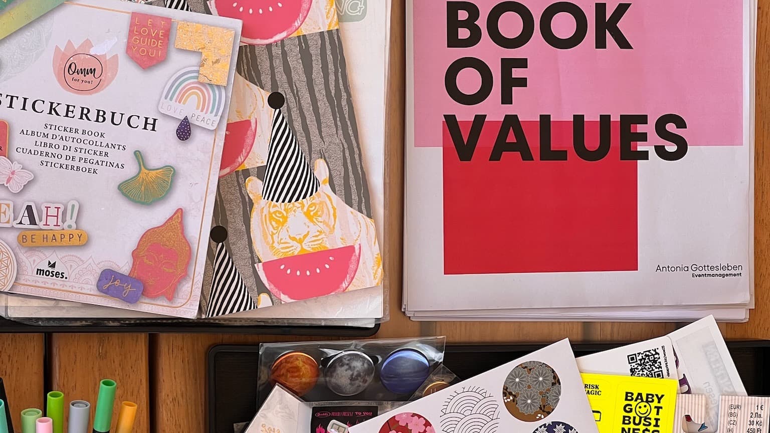 Werte-Workshop: My Book of Values