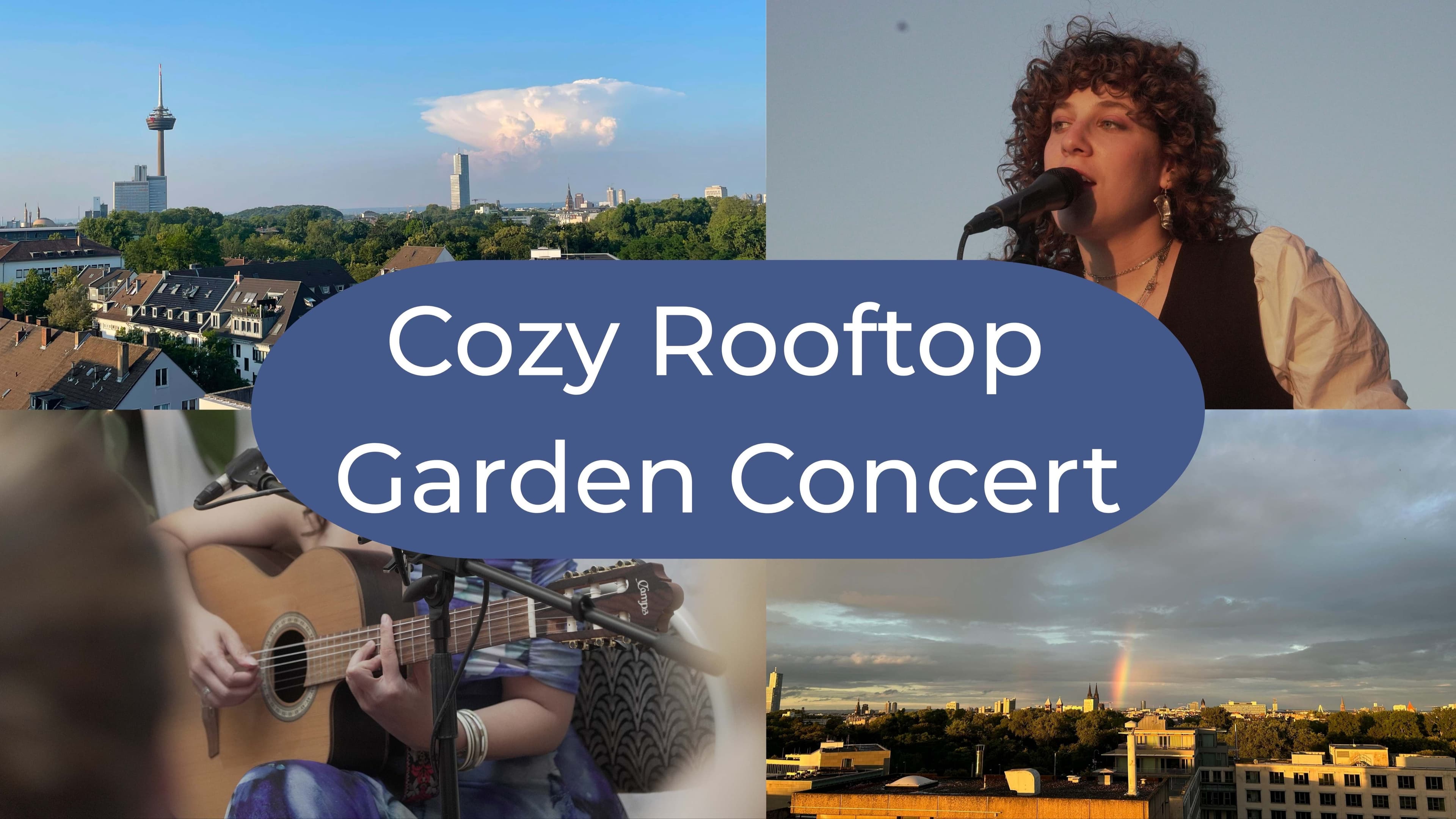 Cozy Rooftop Garden Concert