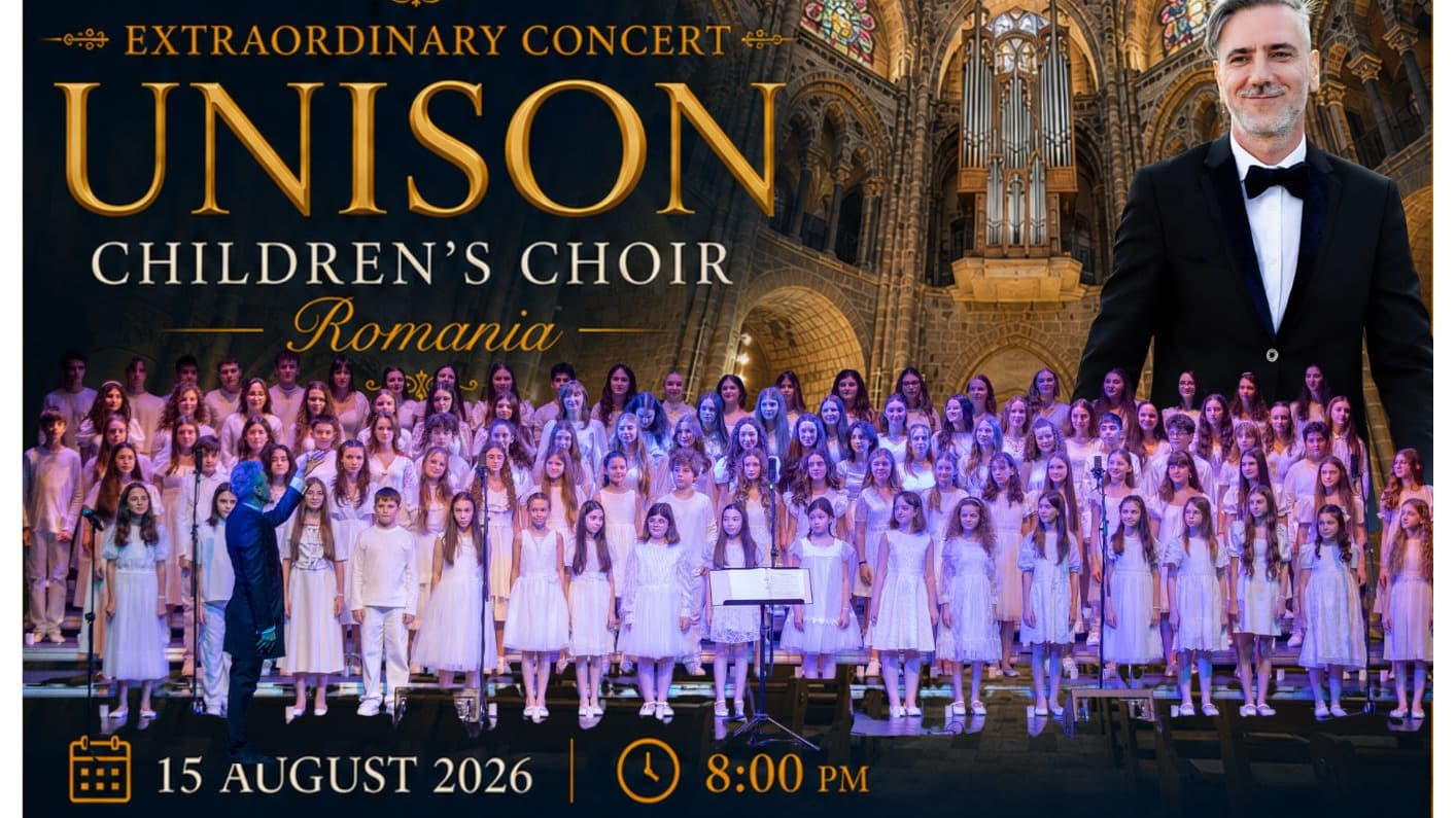 Konzert des rumänischen Kinderchors UNISON