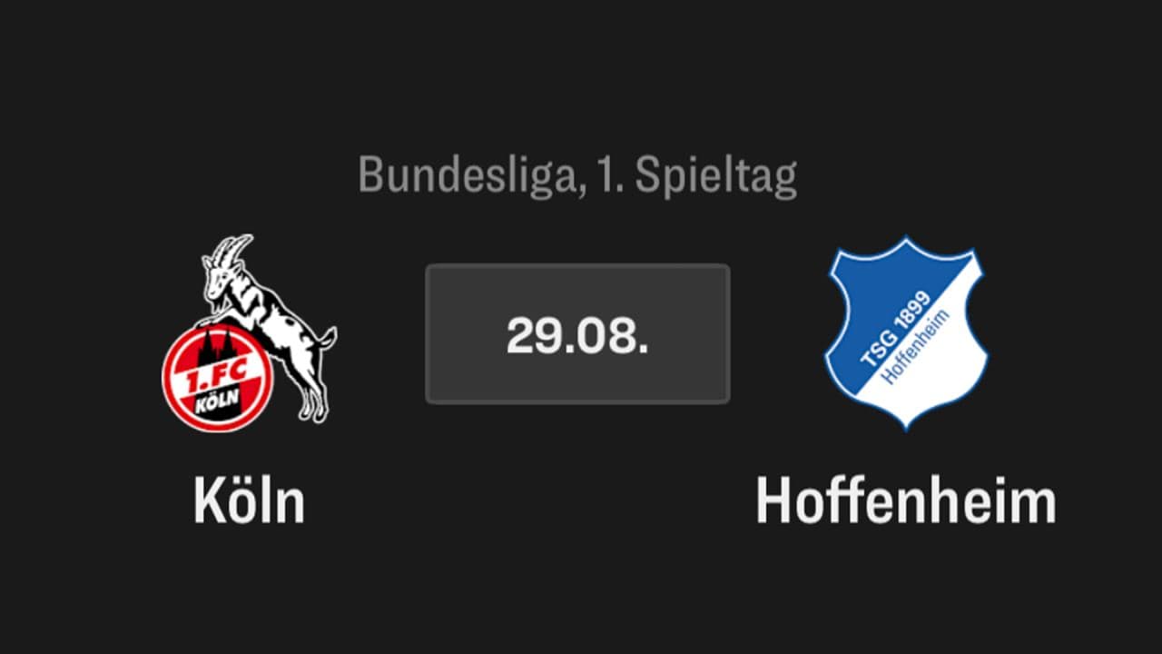 1. FC Köln - Hoffenheim — Bumann & SOHN