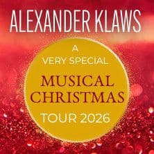 Alexander Klaws - A very special Musical Christmas - Tournee 2026
