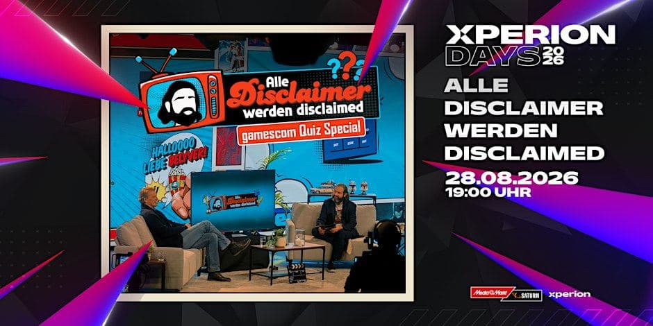 Alle Disclaimer werden Disclaimed - gamescom Edition