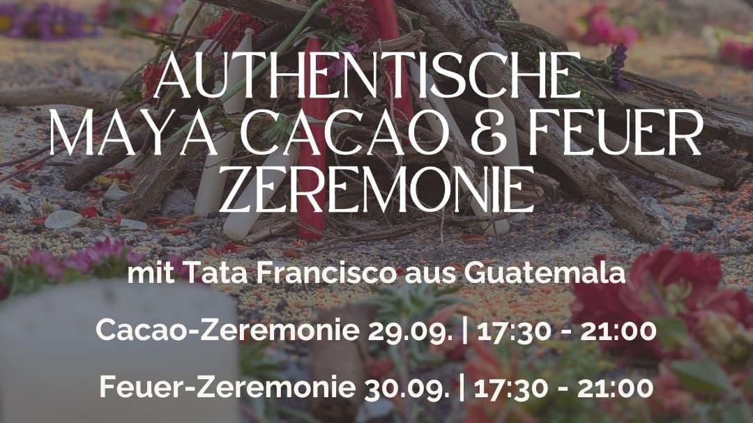 AUTHENTISCHE MAYA CACAO- & FEUER-ZEREMONIE