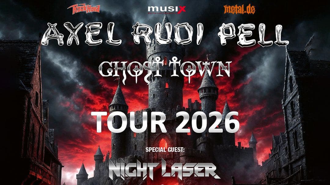 AXEL RUDI PELL · SPECIAL GUEST: NIGHT LASER