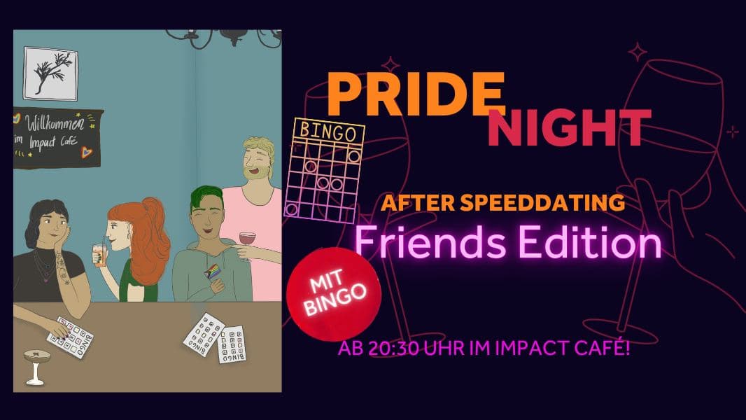 Bingo Pride Night - After Speed Dating - Friends Edition