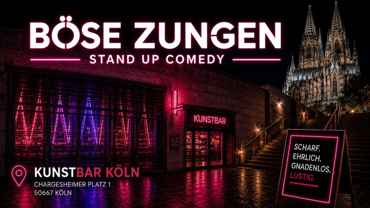 Böse Zungen Stand Up Comedy @Kunstbar