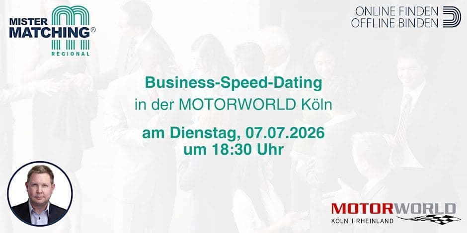 Business-Speed-Dating in der Motorworld