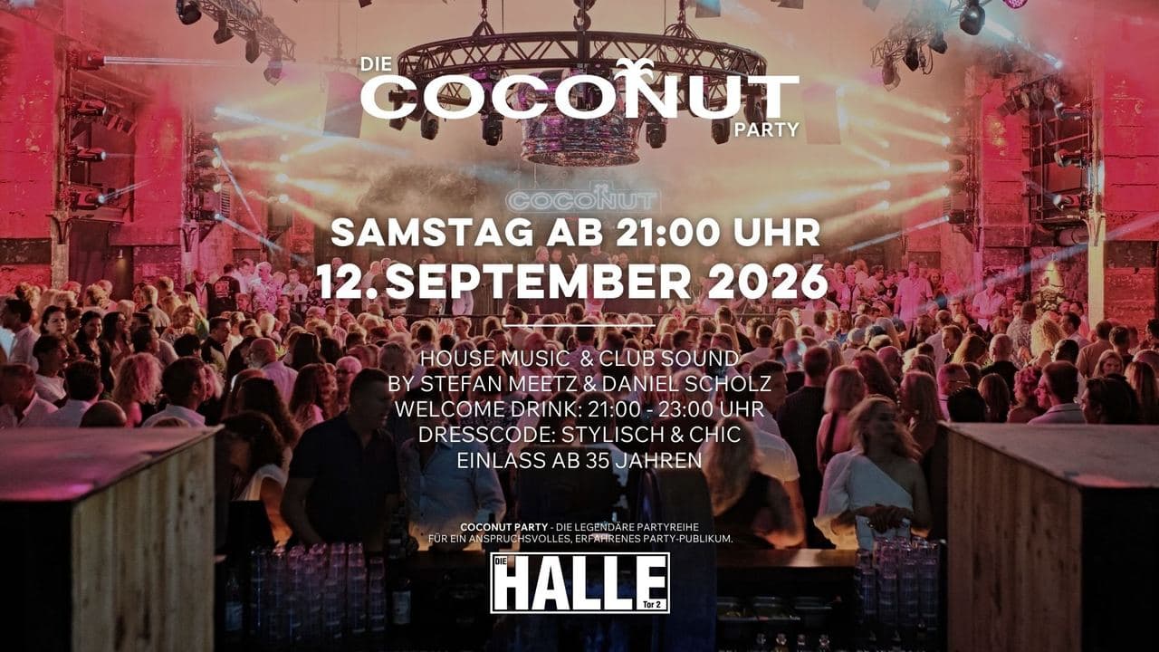 COCONUT PARTY | DIE HALLE Tor 2