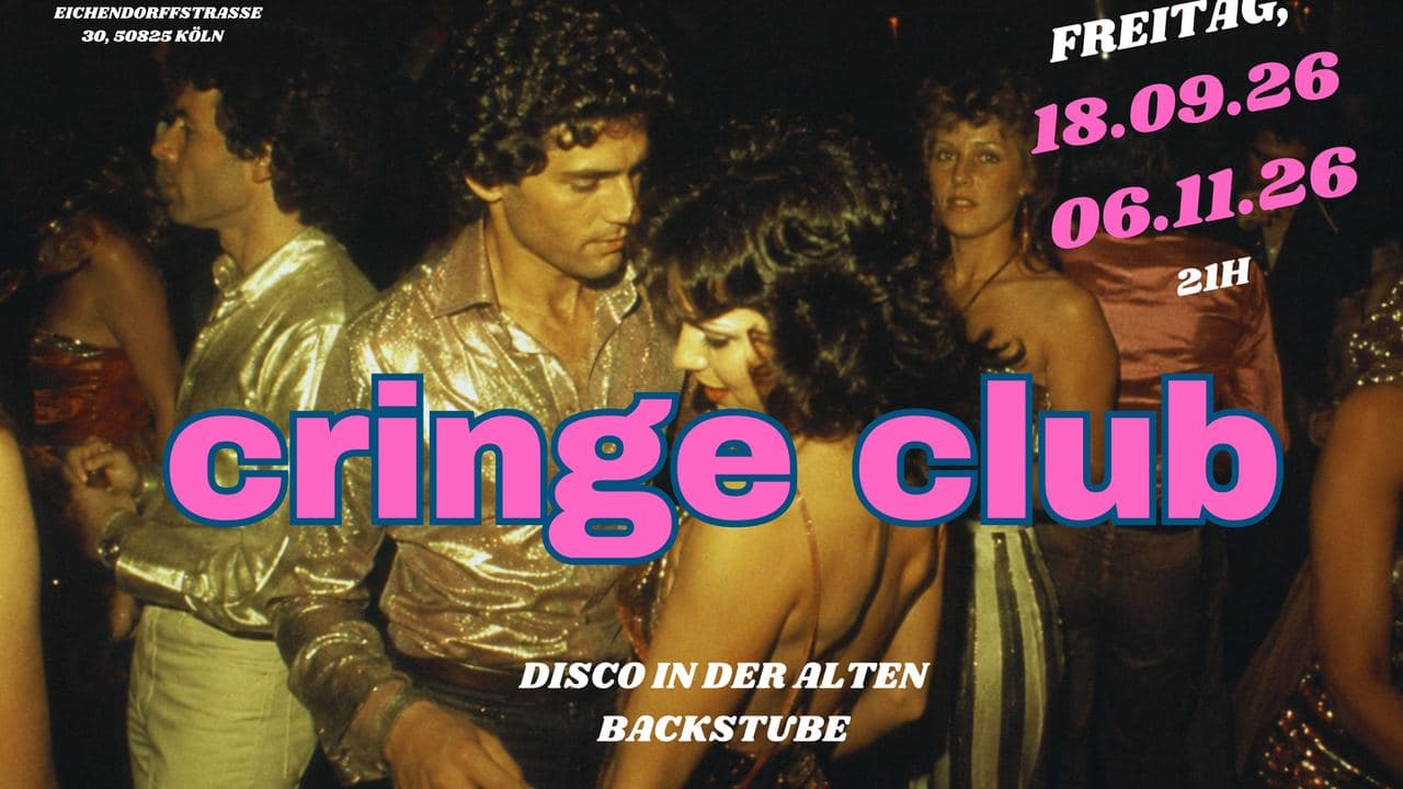 Cringe Club - Disco in der alten Backstube