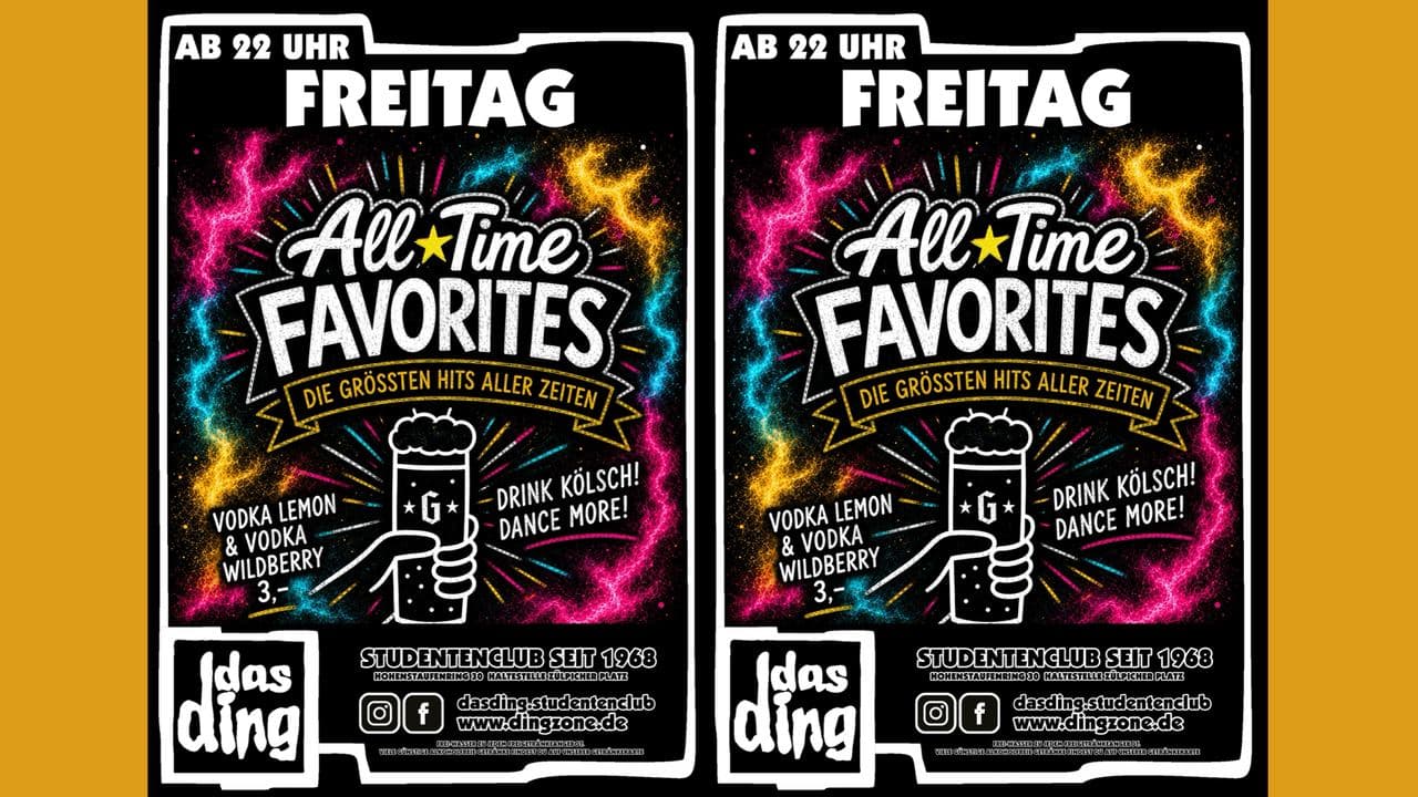 Das Ding: All Time Favorites - Friday!