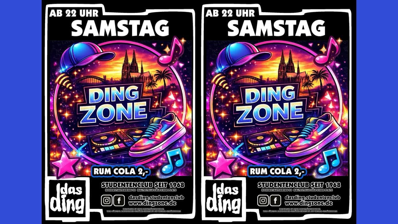 Das Ding: Dingzone - Saturday!