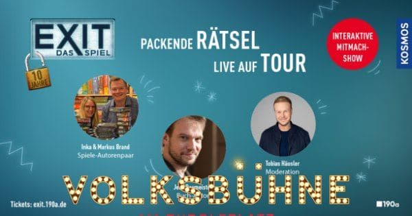 EXIT® – DAS SPIEL - 10 JAHRE EXIT - DIE JUBILÄUMSTOUR