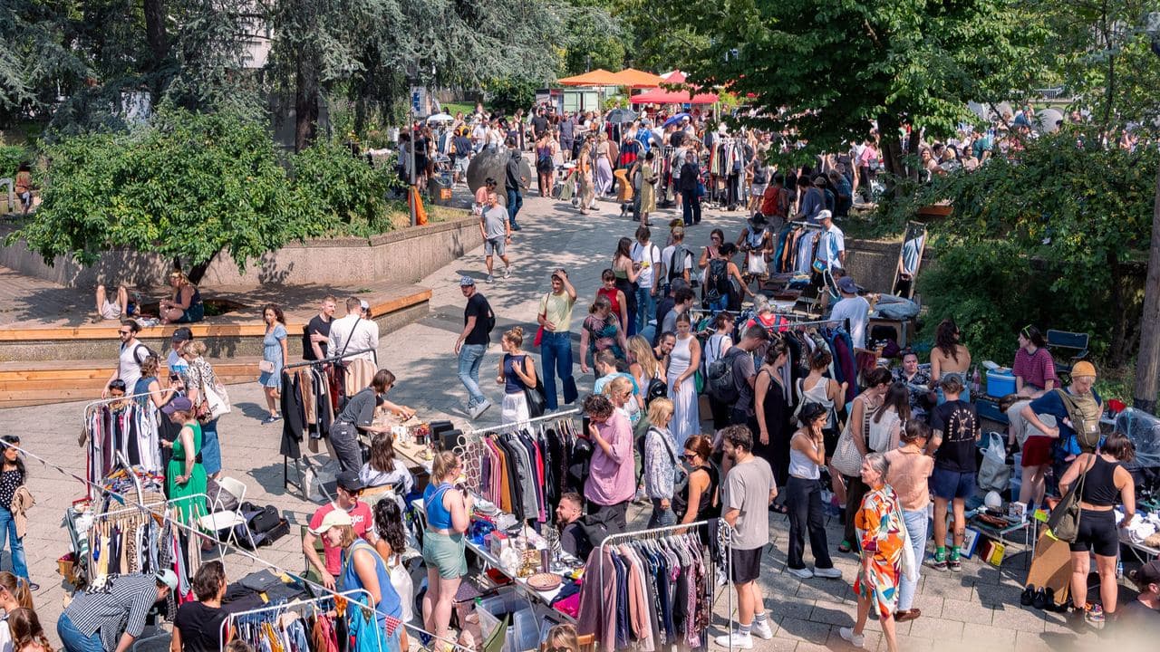 Flohmarkt am Ebertplatz