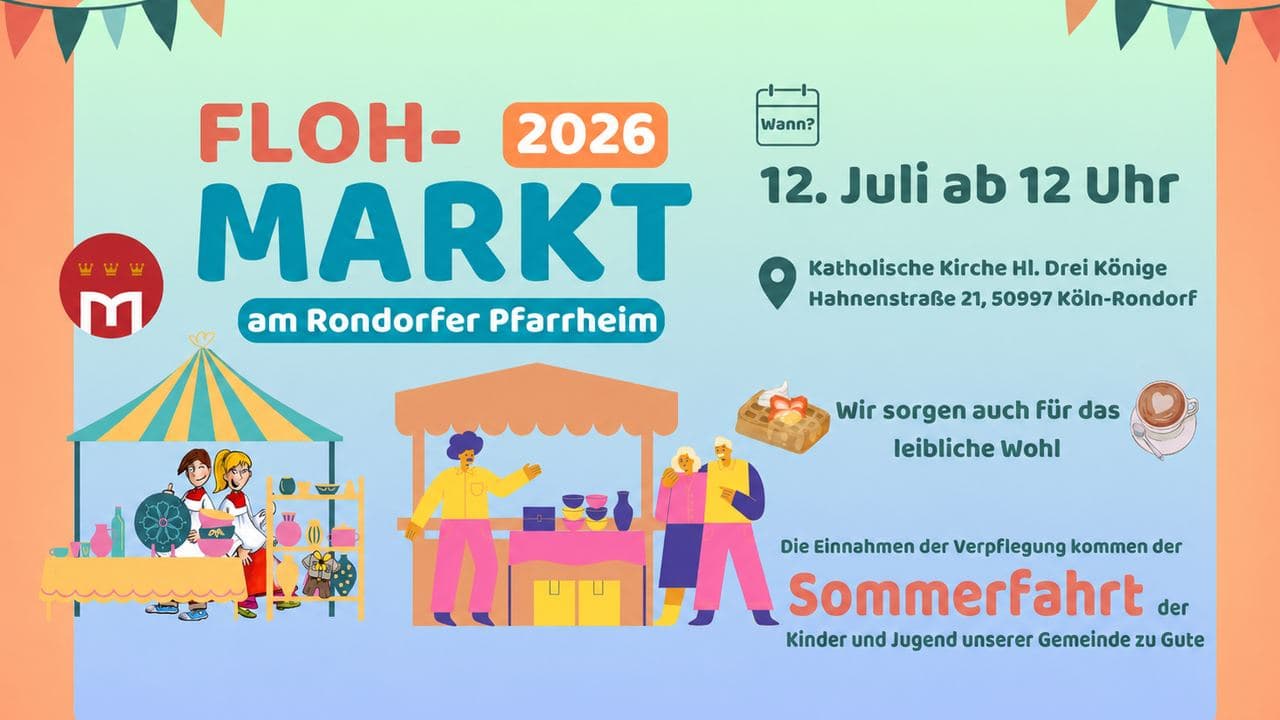 Flohmarkt der Rondorfer Jugend