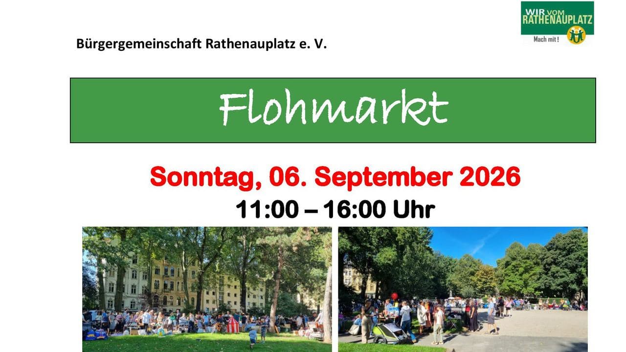 Flohmarkt Rathenauplatz