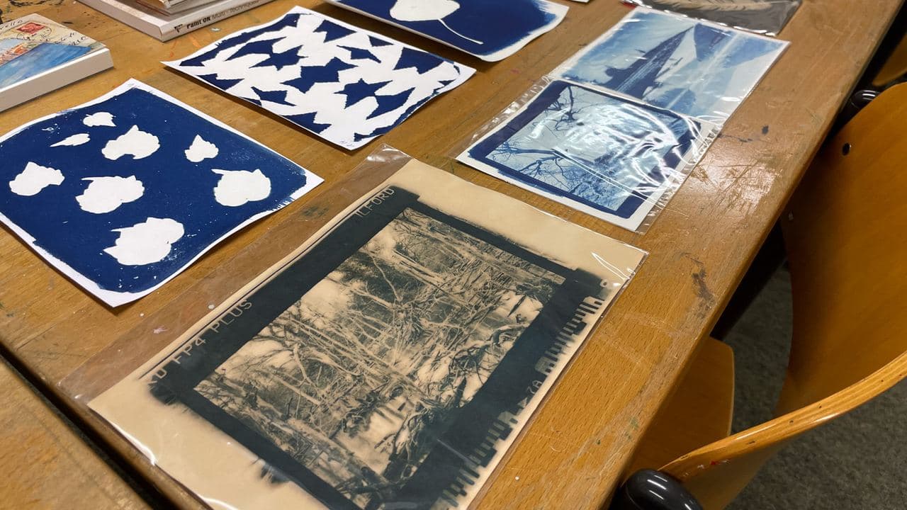 Fotografieren ohne Kamera - Cyanotypie Workshop - "SunPrint"