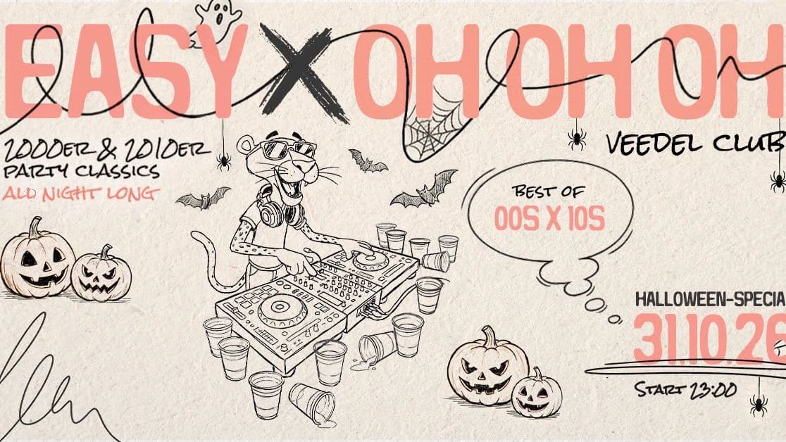 Halloween X OH OH OH 2000er - 2010 er Party 🎃 im Veedel Club