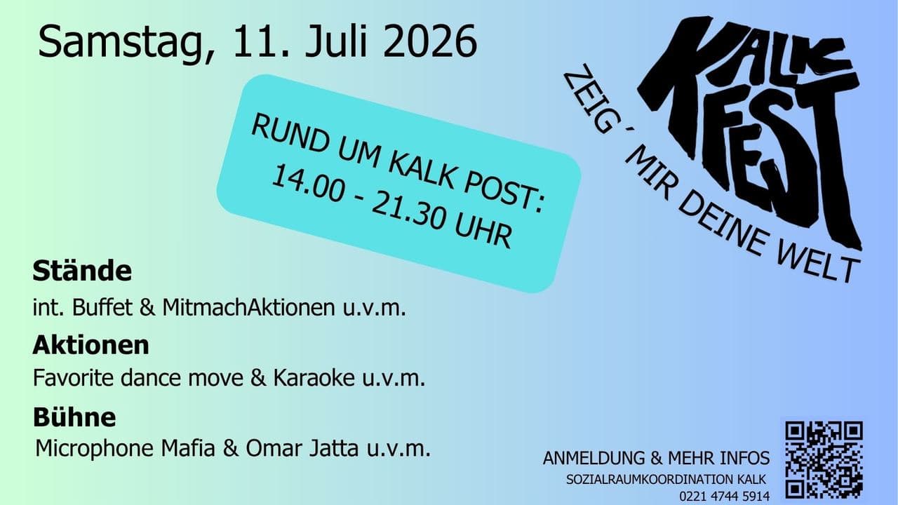 Kalkfest 11. Juli 2026