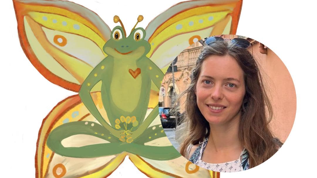Kinderyoga-Reise zum Thema „Schmetterling“