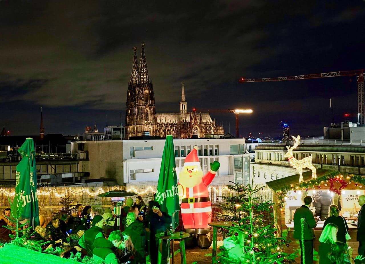 Kölns höchster Weihnachtsmarkt