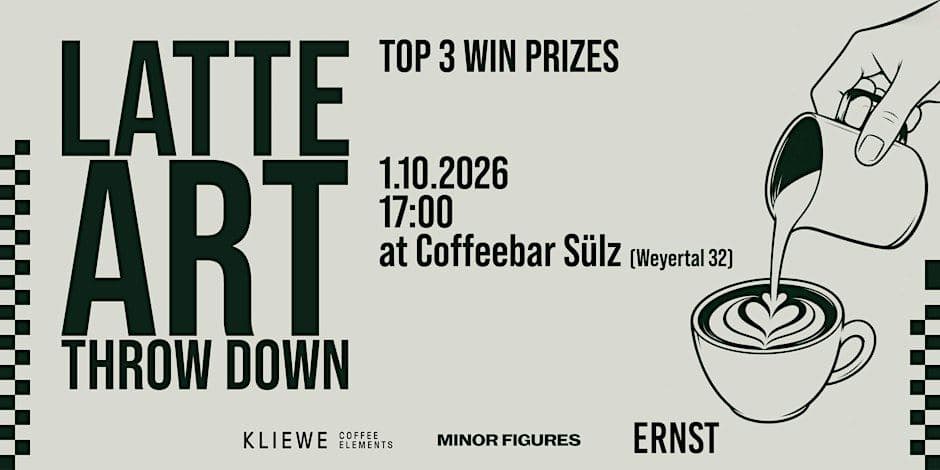 LATTE ART THROW DOWN @ ERNST