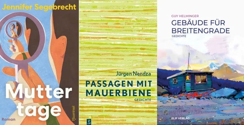 Lokalrunde: Guy Helminger & Jürgen Nendza und Jennifer Segebrecht