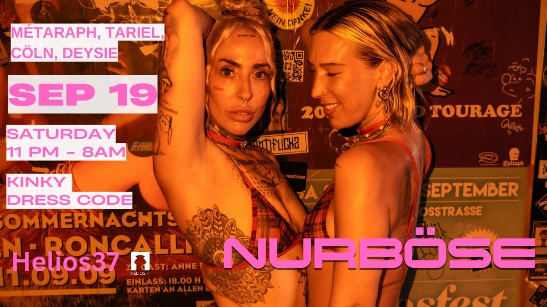 NURBÖSE 19.09.2026