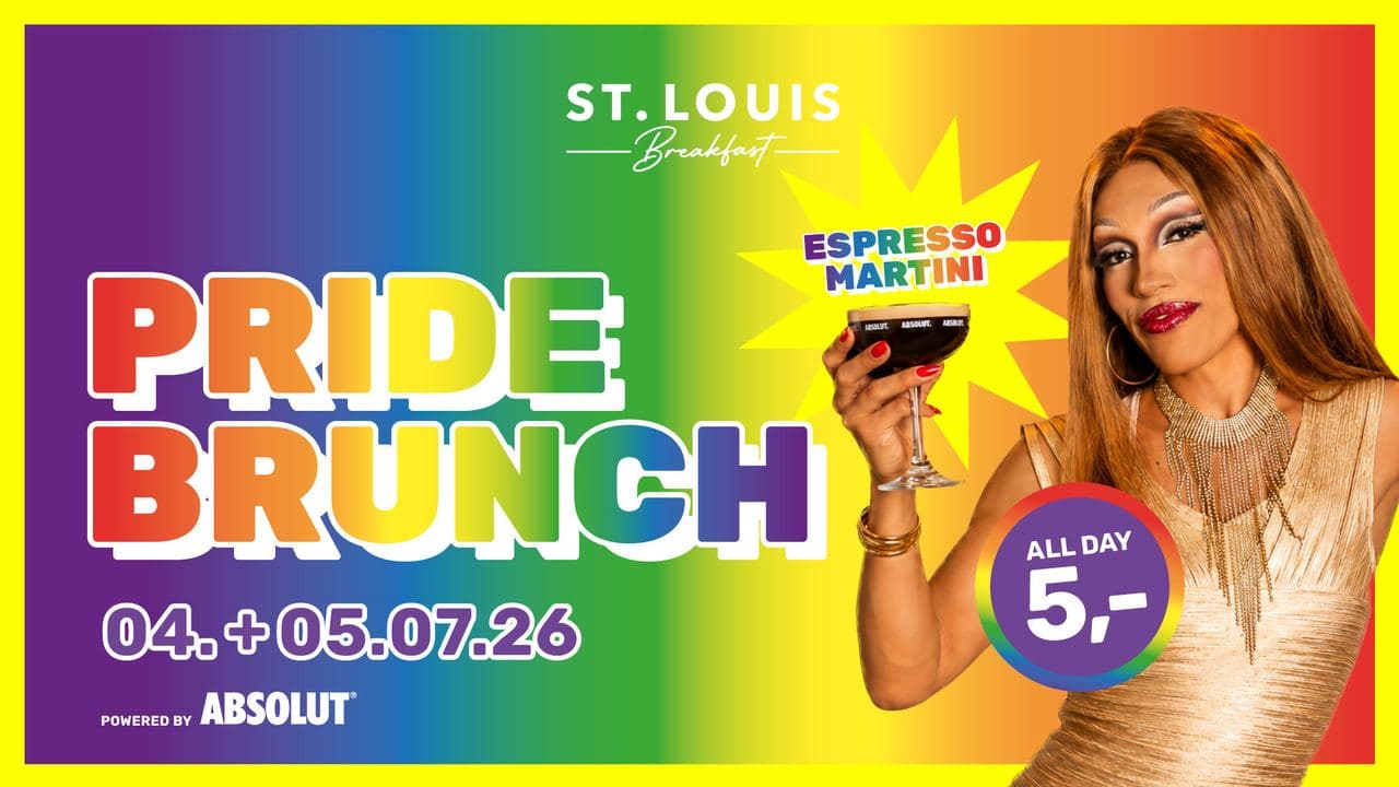 🍸 Pride Brunch im ST. LOUIS Breakfast 🌈