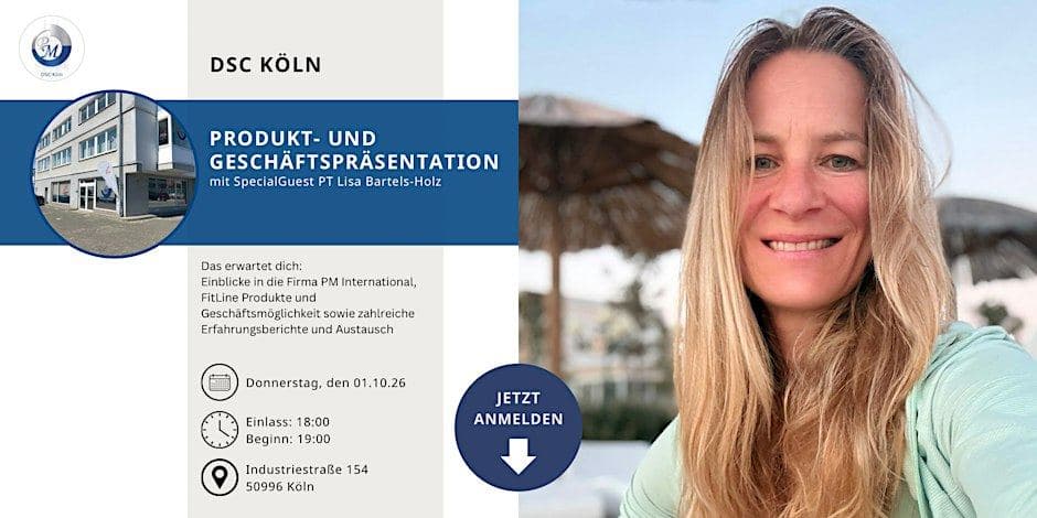 Produkt- & Geschäftspräsentation mit SpecialGuest