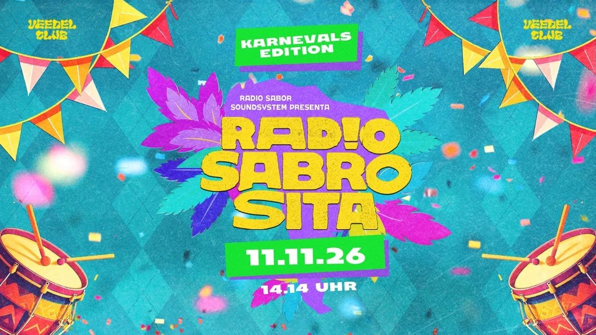 RADIO SABROSITA • CARNAVAL • 11.11.26 • VEEDEL CLUB