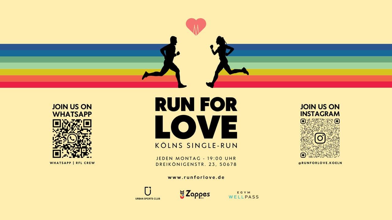 RUN FOR LOVE | Kölns Single-Run