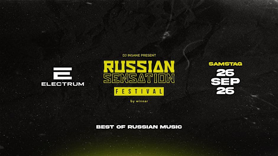 Russian Sensation Festival x KÖLN