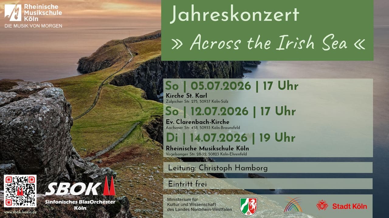 SBOK // Jahreskonzert "Across the Irish Sea"